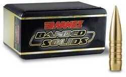 Barnes Solid Bore Rider Bullets 50 BMG (510 Diameter) 750 Grain Spitzer Boat Tail Box of 20 30703